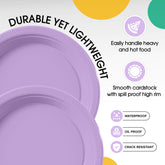 10 In. Lavender Plastic Plates | 100 Count